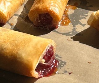Pita sucrée aux fruits frais